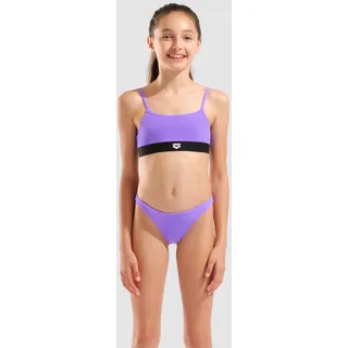 Bustier-Bikini Mädchen arena Frottee-Effekt - Lavanda - 164