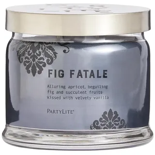 PartyLite Kerzenglas mit 3 Dochten, Fig Fatale