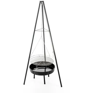 HC Garten & Freizeit Schwenkgrill Indiana schwarz