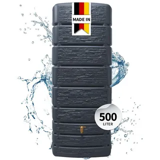 Slim Stone Decor Wandtank 500 l graphitegrey