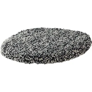 REDBEST WC-Deckelbezug WC-Deckelbezug "Frisco", Höhe 20 mm, Gummizug:, gemustert grau|schwarz