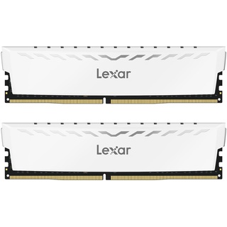 Lexar THOR DDR4 RAM 16GB Kit (8GB x 2) 3600 MHz, DRAM 288-Pin UDIMM Desktop Memory, XMP 2.0 Hochleistungs Arbeitsspeicher, CL18-22-22-42, 1.35V (LD4BU008G-R3600GDWG)