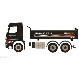 HERPA 952408 1:87 Mercedes-Benz Arocs Kipper 3achs Leonhard Weiss/Ausbildung