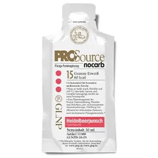 PROSource® Nocarb Heidelbeer Punsch Sachets 42x30 ml Sirup