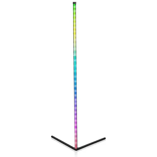 Grundig LED-Eckstehleuchte 140 cm schwarz