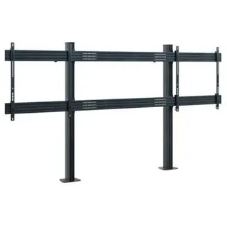 Hagor comPROnents® Standsystem Boden-Wand für 2 Displays 75-86 Zoll