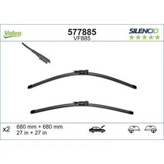 Valeo SILENCIO FLAT BLADE SET 577885