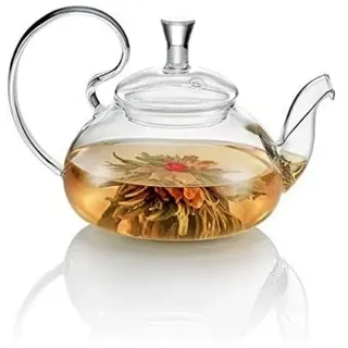 TEASOUL HOCH Glass TEEKANNE MIT STAHLTHULLE 500ml