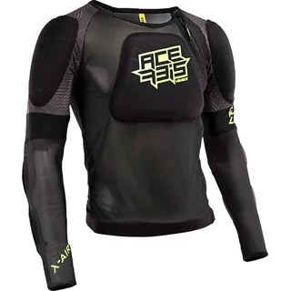Acerbis X-Air Protektorenjacke Schwarz/Neon-Gelb S/M