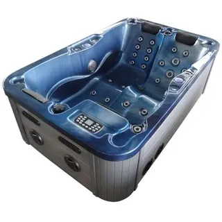 DM-San Duschmeister Outdoor Pool Sano 90 Whirlpool blau.. - Whirlpools