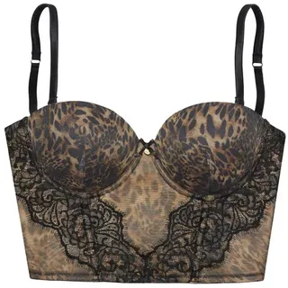 LASCANA Corsage Damen leo-bedruckt Gr.70 Cup A