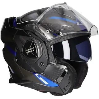 LS2 LS2, Klapphelm Motorrad ADVANT X SPECTRUM Black Titanium Blue, S