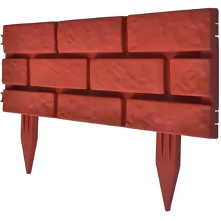 vidaXL 11 Stk. Backstein-Design