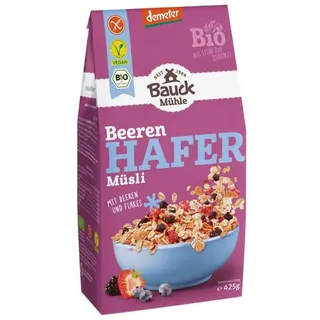 Bauckhof Hafer Müsli Beeren demeter