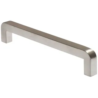livingpoint24 Möbelgriff Möbelgriffe BA 160 - 480mm Küchengriffe Edelstahl Schrankgriffe schmal (1-St., 16), Modern silberfarben 1 cm x 17 cm x 3,2 cm