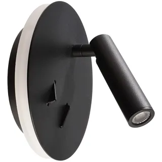 Deko-Light Deko Light Brahe IV Brahe IV Wandleuchte LED fest eingebaut 8.50 W EEK: G (A - G) Schwarz