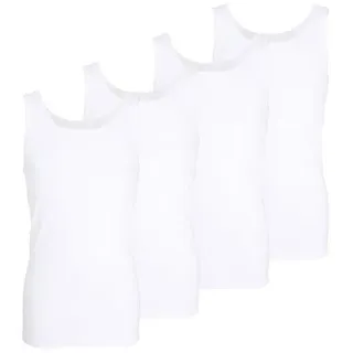 Götzburg Tank-Top 4Er Pack Nürnberg in weiss | Gr.: XL