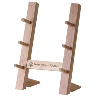 Ernst Siebeneicher-Hellwig PUMA Messerständer aus Parawood für 3 Messer | Gr.: onesize