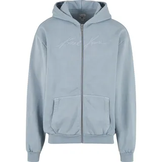 Karl Kani Autograph Heavy OS Zip Hoodie Herren Blau XL