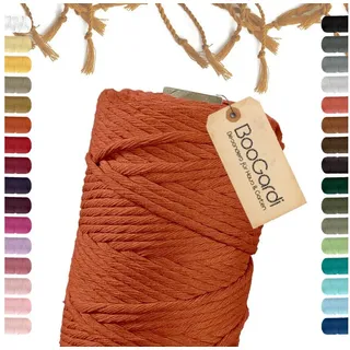 BooGardi Makramee Garn Orange 5 mm 100 m 2 St.