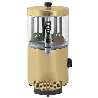 Sirchoco Schokoladendispenser 3L heiße Schokolade Kakaodispenser Punsch gold