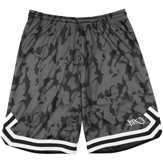 K1X Hardwood | Double X Big Hole Mesh | Basketball shorts, Farbe: Schwarz, Kleidergröße: XL