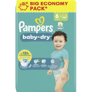 Pampers Baby-Dry Gr. 6 (13-18 kg) 46 St.