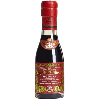 Giuseppe Giusti Riccardo Giusti Aceto Balsamico di Modena IGP Balsamessig aus Modena 3 Goldmedaillen in Traditionsflasche (1 x 0.1 l)