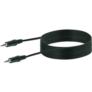 Schwaiger Audio Kabel 3,5mm Klinken-Stecker 5,0m (533)