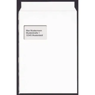 dots Versandtaschen DIN C4 mit Fenster weiß 100 St.