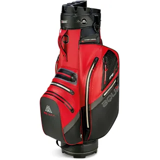 Big MAX Aqua Silencio 4 Cartbag Charcoal/Black/Red