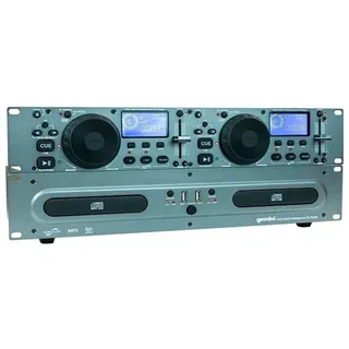 Gemini CDX Series CDX-2250i Professional Audio DJ Equipment Multimedia CD Media Player with Audio CD, CD-R, and MP3 Compatible with USB Input,Multicolored