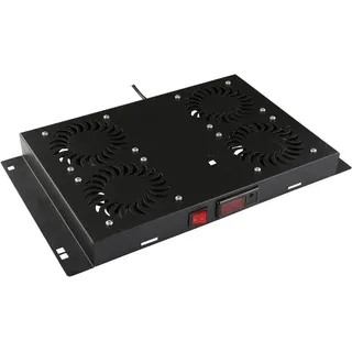 Lanview 4 FANS, DIGITAL THERMOSTAT (RAF210BL)