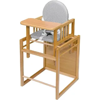 BABY-PLUS Kombi-Hochstuhl Buche natur