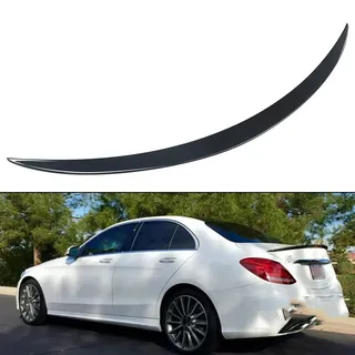 YujieNB Auto-Heckspoiler für Mercedes Benz C-Class W205 4Door Sedan 2015-2019,Kofferraum-Lippenflügel-Spoiler,Dachspoiler,Auto-Styling