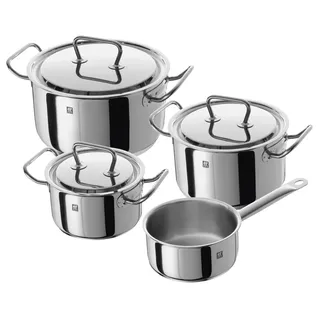 Zwilling Twin Classic Topf-Set 4-tlg. 2 x Kochtopf + Bratentopf + Stielkasserolle