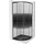 Rio Duschkabine 90 90 Schwarz Schwarz 863-090
