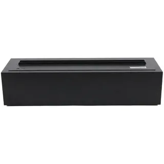 Home Deluxe LED-Wasserdampfkamin Auftisch ODENA Aluminium 100 x 24 x 20,2 cm Schwarz