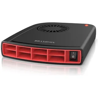 Brandson Heizlüfter 1000 W rot/schwarz