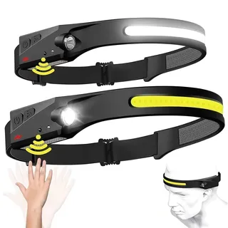 AAFGVC Adventure Light 2.0 - Das Original, 230° breite Ausleuchtung mit COB-Technologie für Wandern, Joggen und Camping (1 Stück)