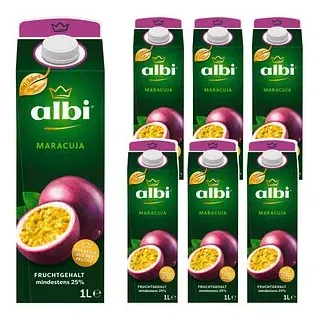 albi® Fruchtnektar Maracuja 6x 1,0 l