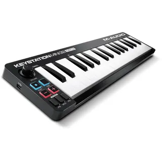 M-AUDIO Keystation Mini 32 MK3 - Ultra-Portabler Mini USB MIDI Keyboard Controller mit MPC Beats