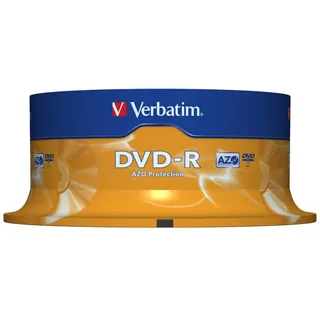 Verbatim DVD-R 4,7GB 16x 25er Spindel (43522)