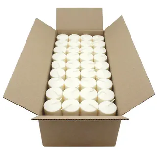 100% ÖKO-Nachfüll-Teelicht aus regionaler Bio-Masse, BIOKEMA, 48/40 mm, Brenndauer ca. 12h, ohne Aluminiumhülle, 72 Stück pro Verpackung