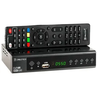 Cabletech DVB-T2-Tuner mit H.265-HEVC-Decoder 10bit Cabletech