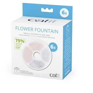 Catit Triple Action Filter 6 Stück Weiß