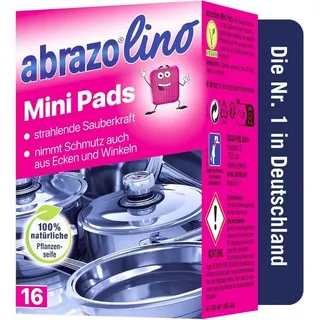 abrazo 5er-Set: Reinigungskissen "Mini", je 16 Stück