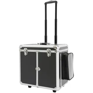 WDZCZDoo Podologie Koffer Rollkoffer 46L Tragbar mit Schloss Fußpflege Set für Salon Hausbesuch Altenheim Massage