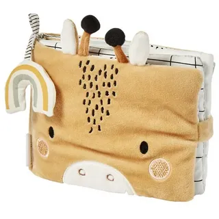 Vertbaudet Baby Stoff-Fotobuch TANSANIA, Giraffe mehrfarbig ONE SIZE