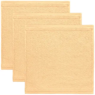 frottana Pearl Seiftuch 30 x 30 cm maize 3 St.